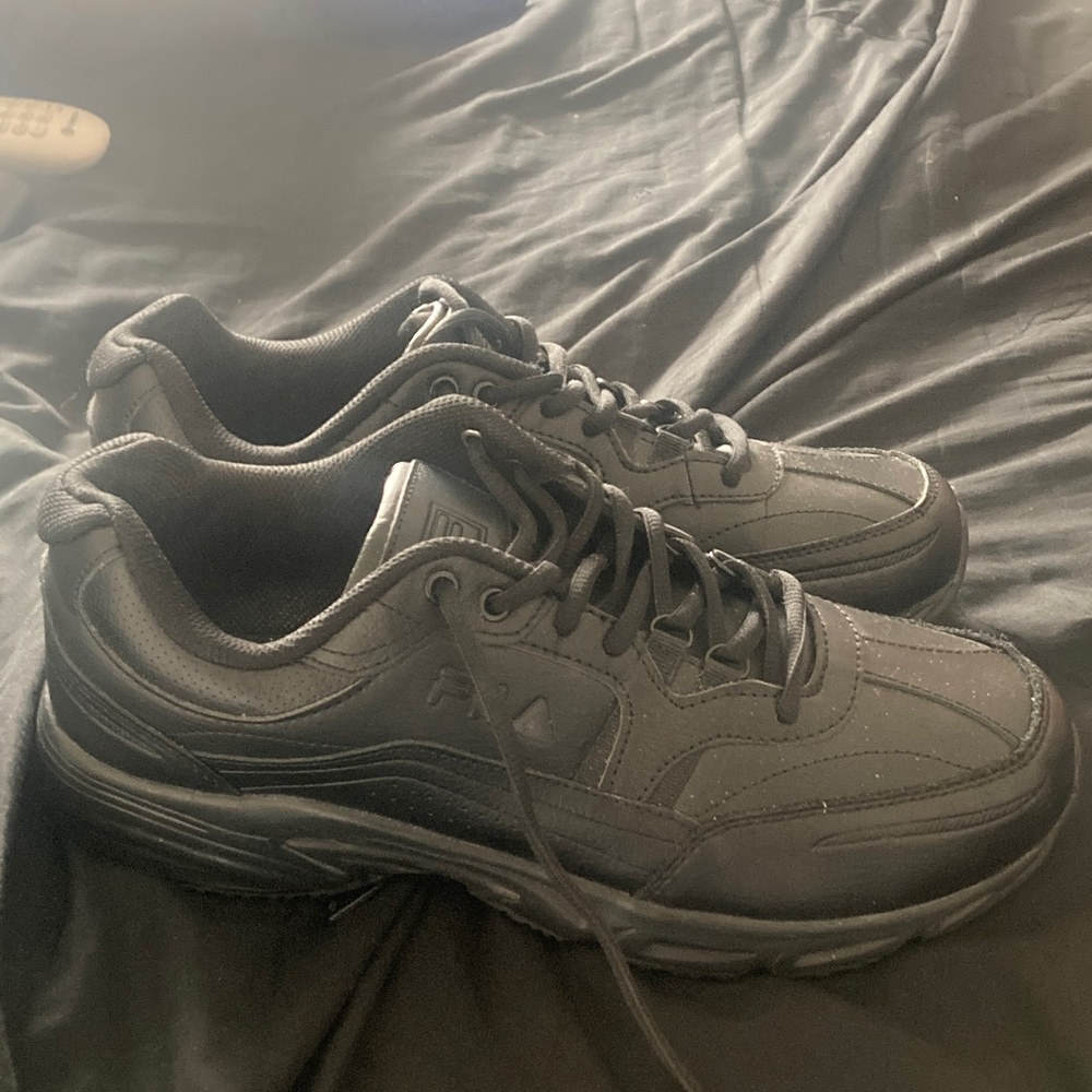 Fila Men's Black Athletic Shoes